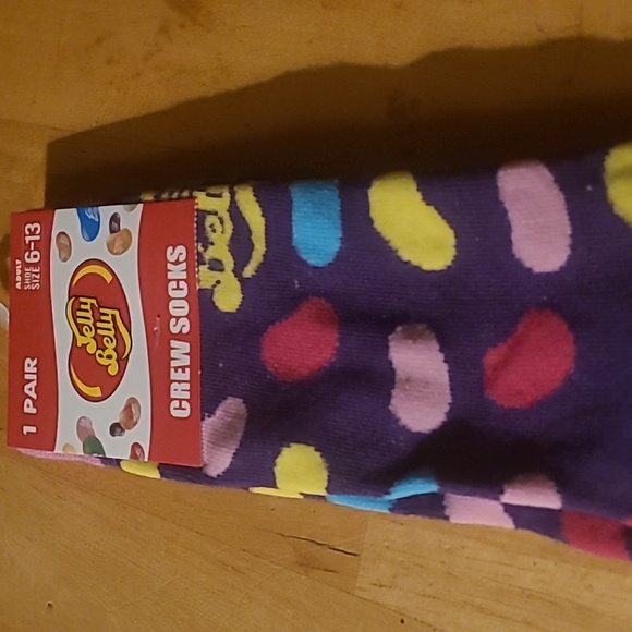 Mountain Dew and Jelly Belly, Nerf, Dippin dots Crew Socks Set of 4 - Picture 6 of 8